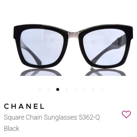 chanel sunglasses 5362q|CHANEL Square Chain Sunglasses 5362.